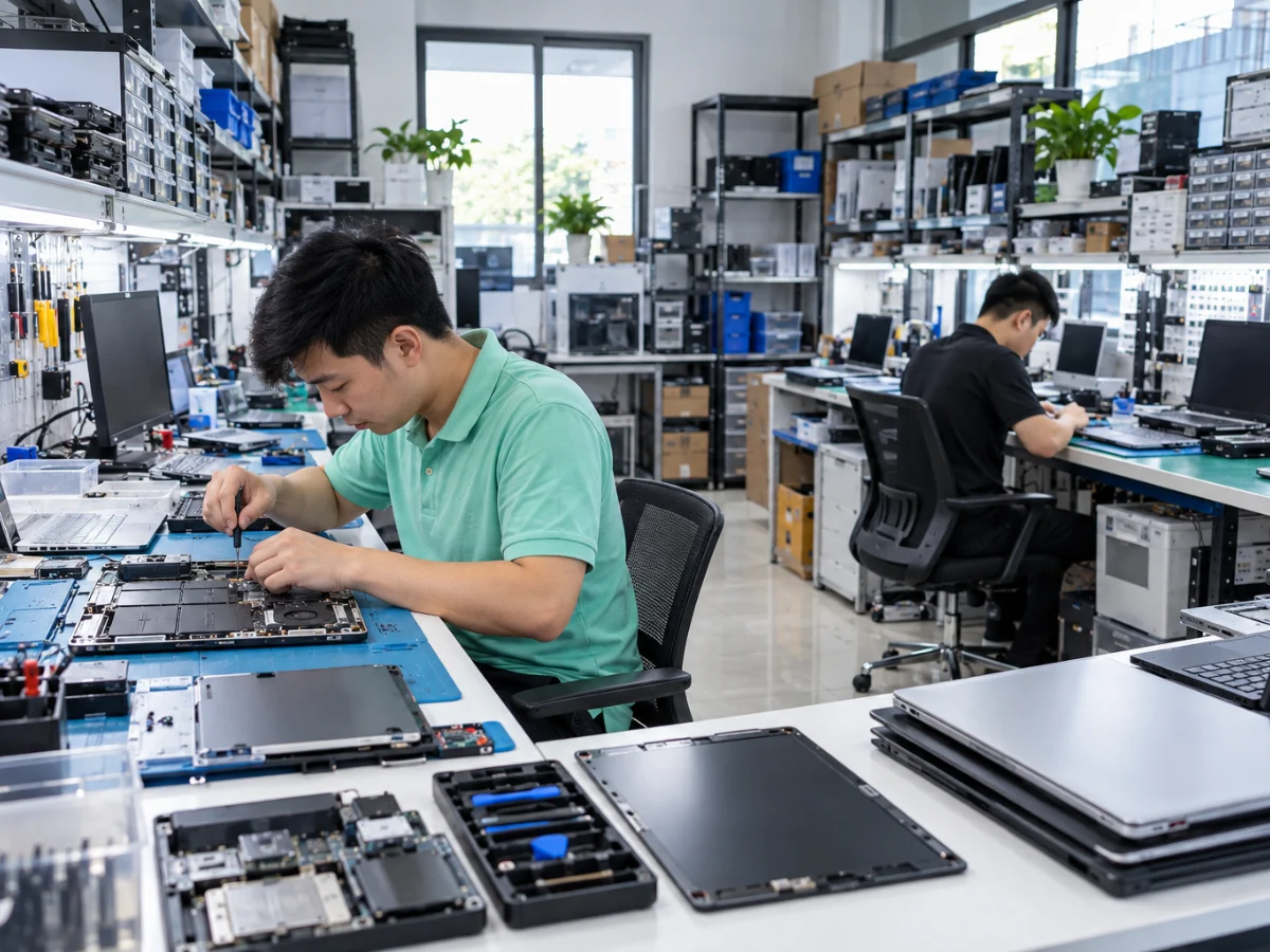 Phòng kỹ thuật Bác Sĩ Laptop